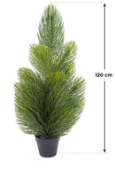 Albero di Natale Artificiale 120 cm 22 Rami Grivola Verde