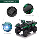 Quad Elettrico per Bambini 12V Verde