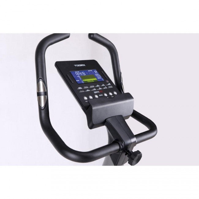 Cyclette Elettromagnetica 125Kg Max 32 Livelli Accesso Basso Toorx BRX-95 Hrc con Ricevitore Wireless