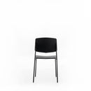 Set 4 Sedie 52x52xH79 cm in Polipropilene Mars Nero