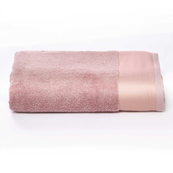acquista Schwammtuch 60x110 cm mit Garrini Hope Pink Satinrüschen