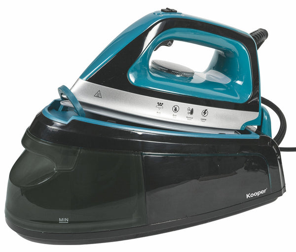 Dampfbügeleisen mit Boiler 1,25 Liter 2400W Kooper Skyfall Vapor Türkis acquista