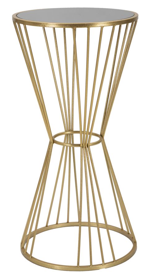 prezzo Tavolino Super 40x80x40 cm in Ferro e MDF Oro