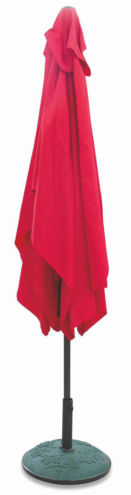 Ombrellone da Giardino Rettangolare 3x2 mt in Alluminio Soriani Cuba Rosso