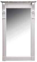 Specchio Rettangolare 40x60cm con Cornice in Legno Provenza