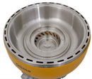 Barbecue a Carbone Carbonella Portatile da Tavolo Qlima Njoy Giallo