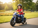 Moto Elettrica per Bambini Licenza Ufficiale Triumph 12V 4,5Ah Blu        