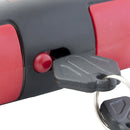 Kit Antifurto Lucchetto e Catena 150 cm in Acciaio per Moto Scooter T.J. Marvin Z038 Nero