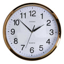 Orologio da Parete Ø35 cm in Plastica Bianco