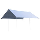 Tenda da Sole Portatile 3x3 m Impermeabile Bianco   