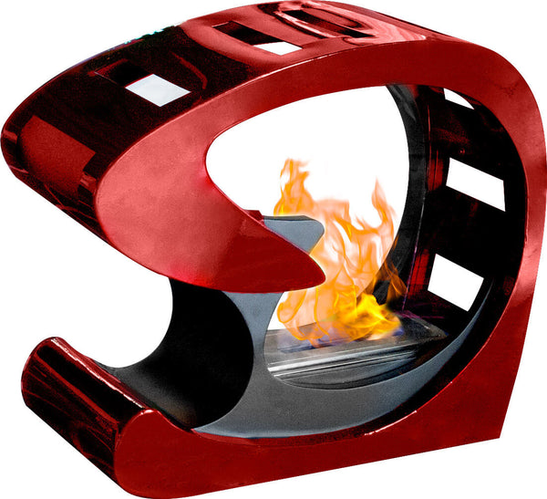 acquista Bodenkamin Bioethanol 3500W Vannini Evita Statica Bordeaux