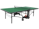 Tavolo da Pin Pong con Piano Verde e Ruote per Interno Garlando Master Indoor