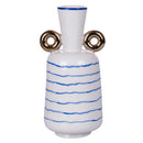 Vaso con Manici 14x12x26,5 cm  in Porcellana VdE Tivoli 1996 Egeo