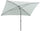 Stahl Gartenschirm 2,4x1,5m Maffei Kronos Ecru