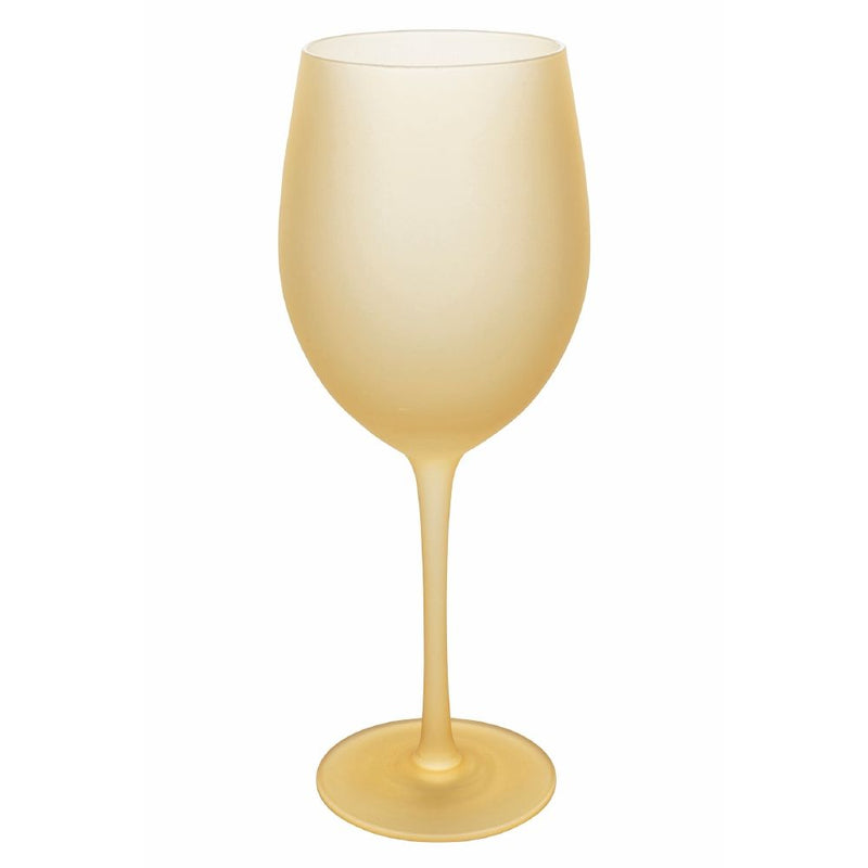 Set 6 Calici Effetto Ghiaccio Happy Hour Sunset in Vetro VdE Tivoli 1996 Rosso