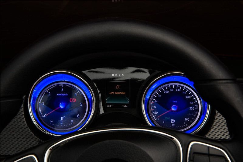 Macchina Elettrica per Bambini 2 Posti 12V Mp4 con Licenza Mercedes Classe X Pick-up Blu