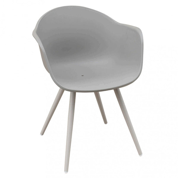 Sestriere Stuhl 61x61x80 h cm aus taubengrauem Kunststoff prezzo