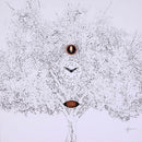 Orologio a Cucù da Parete 60X60X11Cm Pirondini Italia Albero Nero