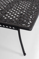 Tavolo Ivrea Rett 213x107 cm Antracite in Alluminio