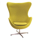 Poltrona in Tessuto 78x76H113cm Verde