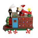 Calendario in Legno 30x15x27 cm Trenino Rosso