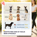 Passeggino per Cani Pieghevole 77x44x102 cm con Copertura Antipioggia Ruote Girevoli e Cuscino Lavabile in Poliestere Grigio      