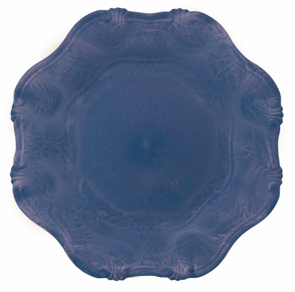 sconto Set mit 6 Platztellern aus Kunststoff Ø 34,5 cm Villa d'Este Home Tivoli Hippy Blue