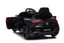 Macchina Elettrica per Bambini 12V Licenza Ufficiale Mercedes CLE53 Sedile in Pelle Nero