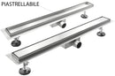 Canalina di Scarico in Acciaio Inox a Pavimento Linea Varie Misure