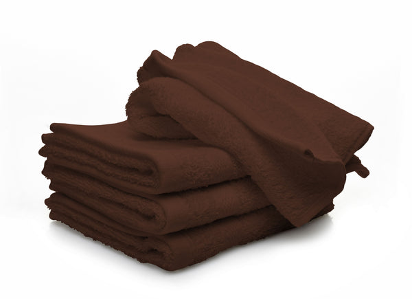 Set Schwamm-Gästetücher + braunes Tuch acquista