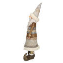 Babbo natale in resina statua cm 12x10xh34