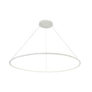 Lampada pendente Modern in Metallo Nola Bianco