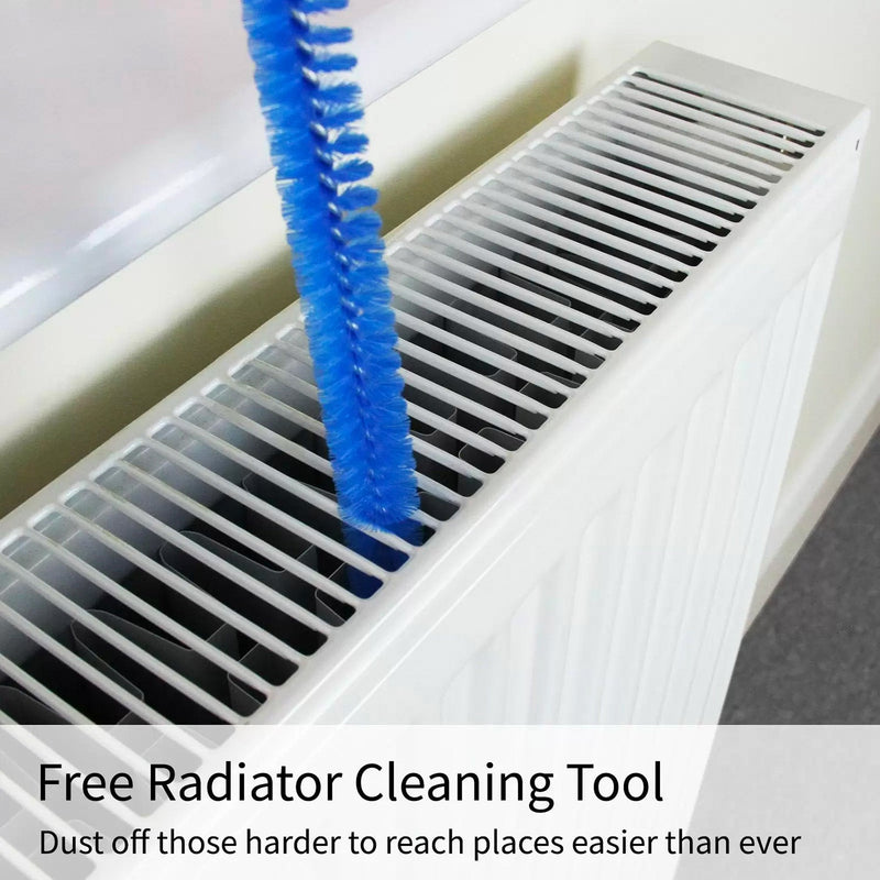 Copritermosifone 82x18,8x111,5 cm in MDF Bianco