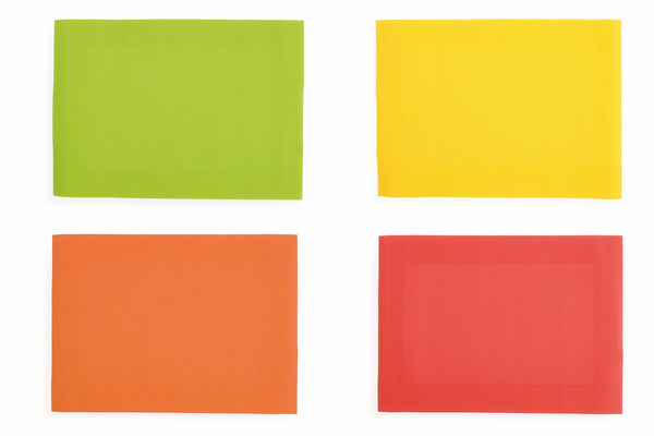 acquista Set mit 24 PVC-Tischsets 43 x 33 cm Villa d'Este Home Tivoli Fantasy Verschiedene Farben