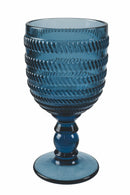 Set 6 Calici in Vetro 280 ml Villa d'Este Home Tivoli Geometrie