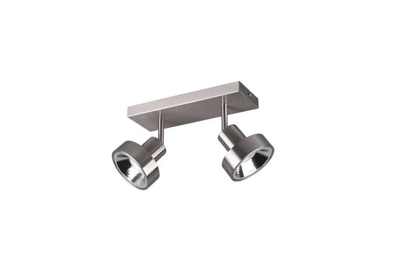 Faretto da Interno a LED in Metallo Nickel Opaco