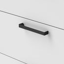 Cassettiera 5 Cassetti 60x40x114 cm in Legno Bianco  