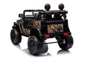 Macchina Elettrica per Bambini 12V Toyota Cruiser Nera Mimetica