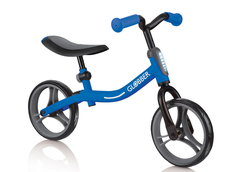 Bicicletta Pedagogica per Bambini 10" Senza Pedali Globber Go Bike Blu