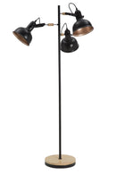 Lampada da Terra Cups Nero Ø75x141,5 cm Metallo Nero