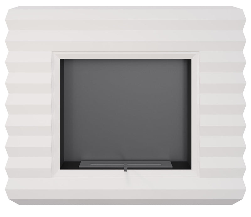 Camino a Bioetanolo da Pavimento 114x32 cm Flig Lowell Bianco