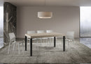  Tavolo Allungabile 160-420x90x77 cm Everyday Cashmere Gambe Antracite
