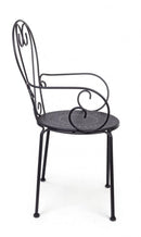 Sedia da Giardino 49x49x89h cm con Braccioli Etienne Antracite