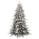 Albero di Natale Artificiale Innevato 180 cm 706 Rami Verde