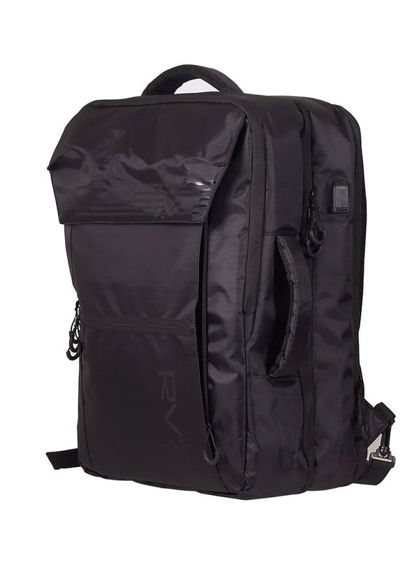 Zaino Cabin Size in Poliestere Impermeabile Cerniera Antifurto e Porta USB Ravizzoni Lima Nero prezzo