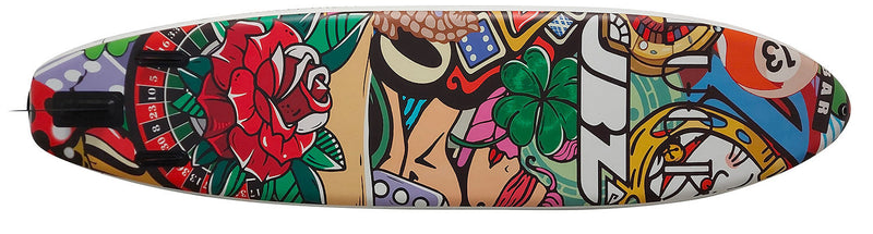 SUP Tavola Stand Up Paddle Gonfiabile 320x81x15 cm con Pagaia Zaino e Accessori Jbay.Zone D13EGO Special Edition