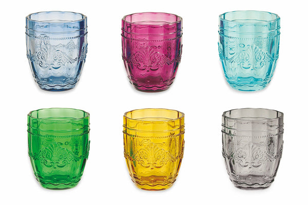 sconto Set mit 6 Wassergläsern aus Glas 235 ml Villa d'Este Home Tivoli Syrah