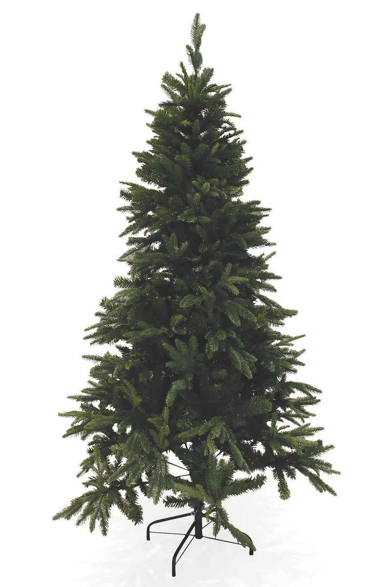 Albero di Natale 764 Rami Ø130xH210 cm Soriani Canada Verde 