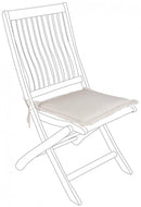 Cuscino Poly Spun Naturale Seduta Quadrata in Tessuto per Esterno