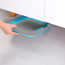 Bacinella Contenitore Salvaspazio 9 Litri Pieghevole Multiuso con Manici Blu
